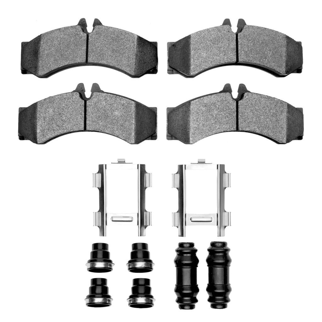 Dynamic Friction 1214-1136-02 - Heavy Duty Pads with Hardware
