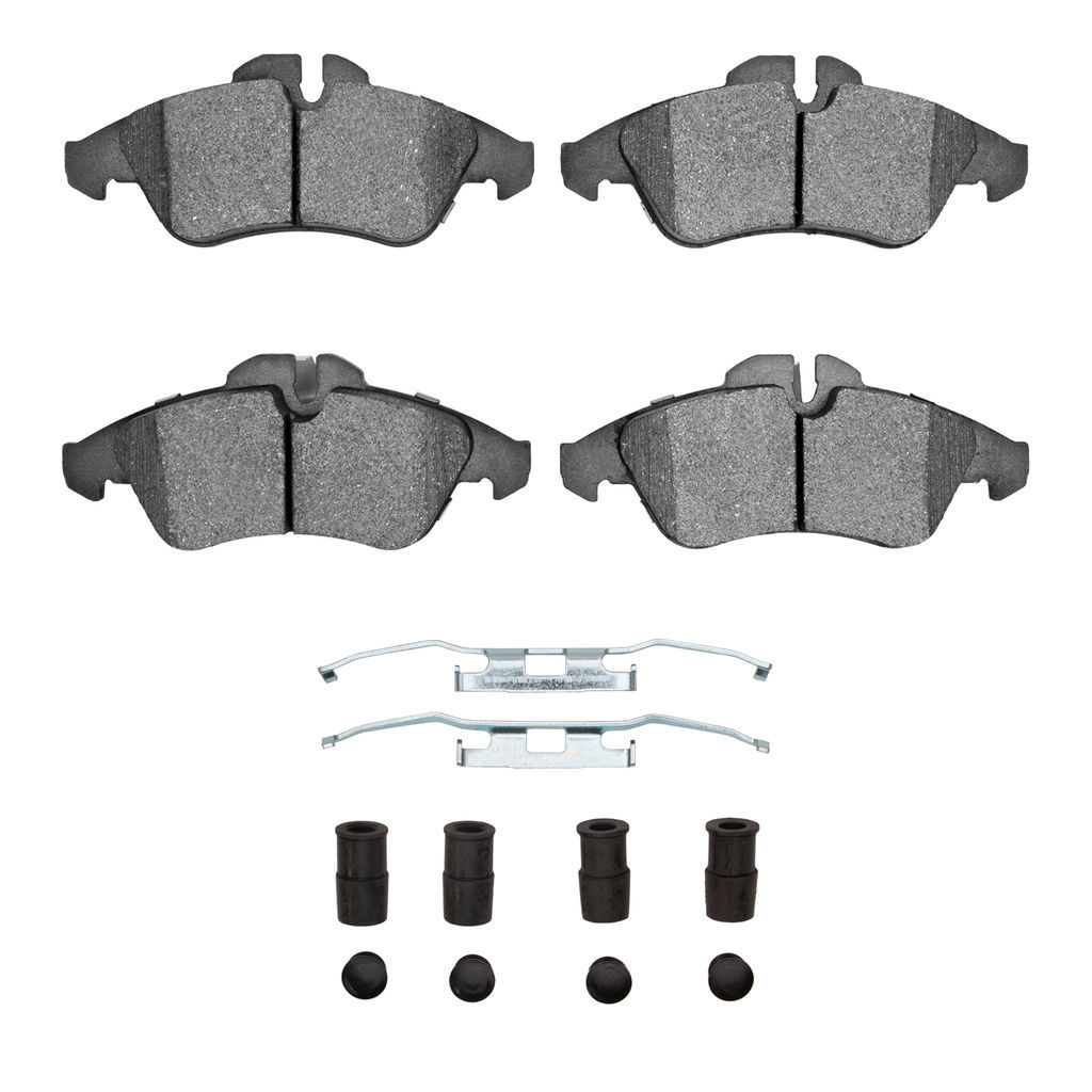 Heavy Duty Semi Metallic Towing Brake Pads With Hardware