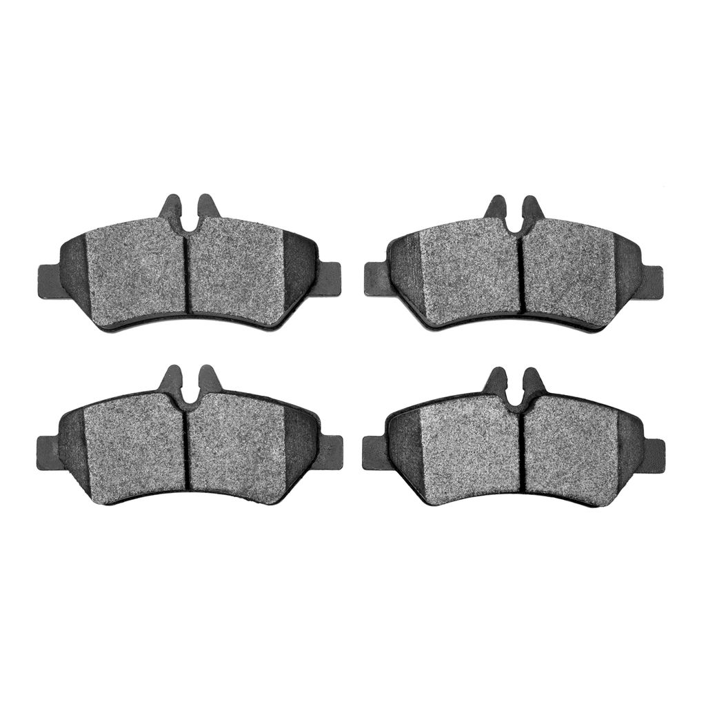 Dynamic Friction 1214-1317-00 - Heavy Duty Semi Metallic Towing Brake Pads