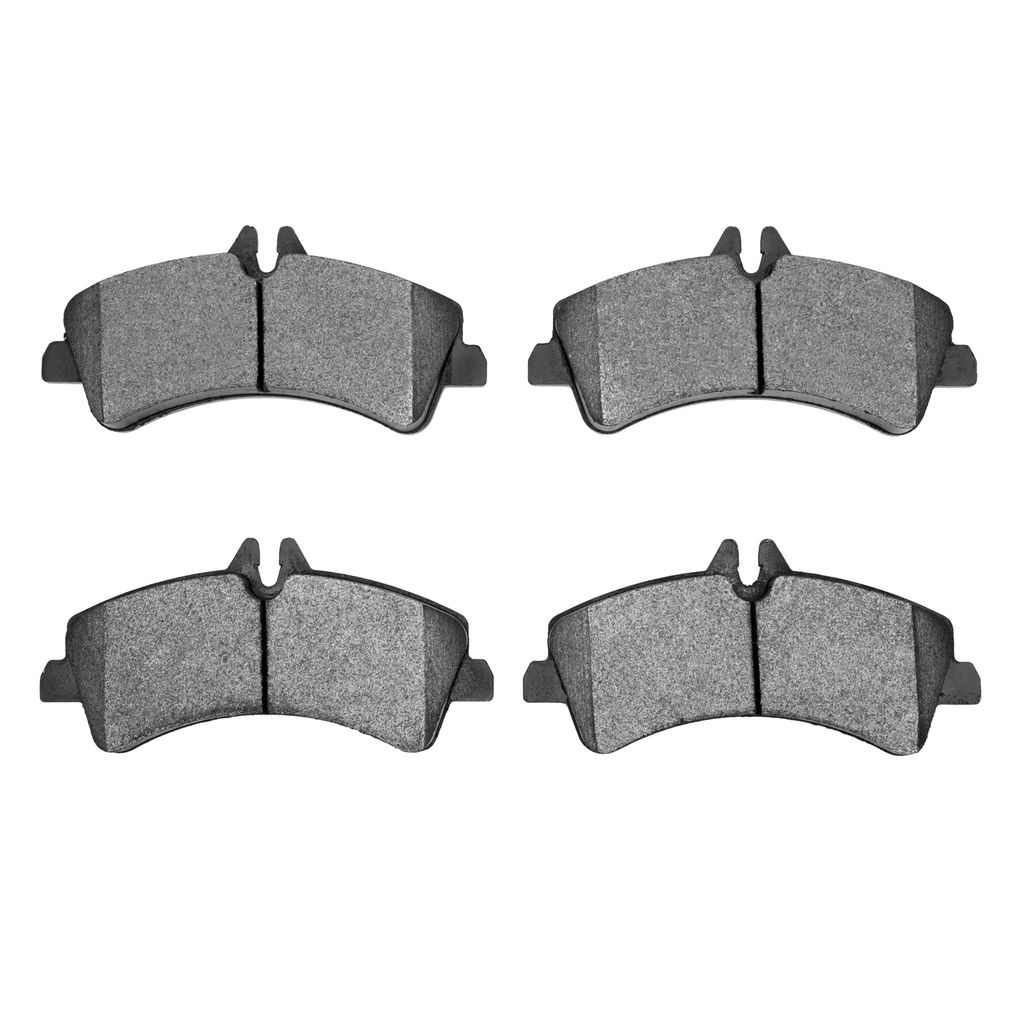 Dynamic Friction 1214-1318-00 - Heavy Duty Semi Metallic Towing Brake Pads