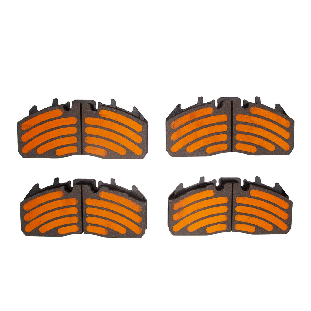 Dynamic Friction 1214-1323-00 - Heavy Duty Semi Metallic Towing Brake Pads