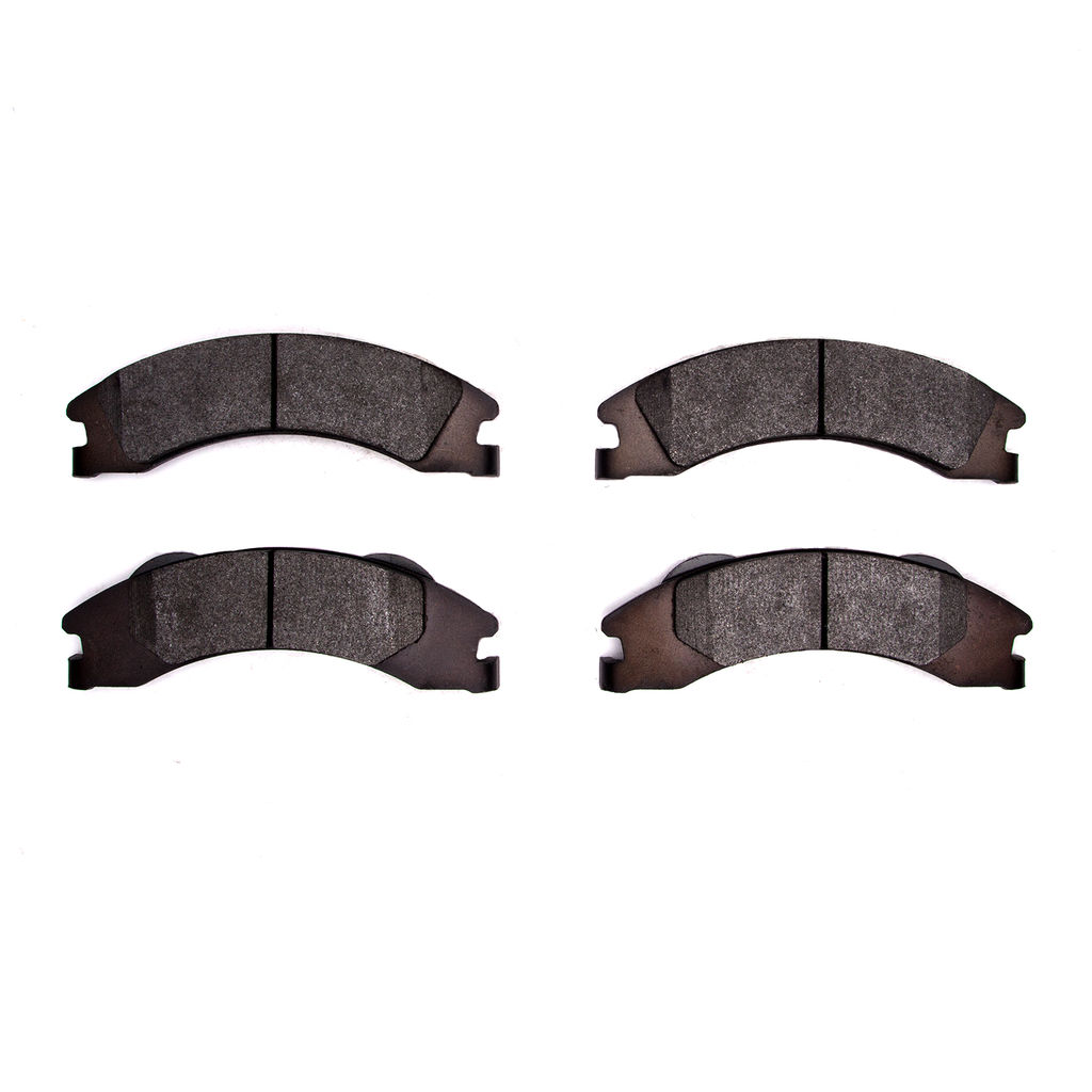 Dynamic Friction 1214-1329-00 - Heavy Duty Semi Metallic Towing Brake Pads