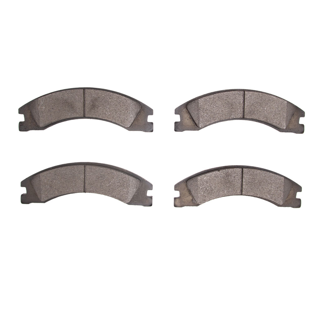Dynamic Friction 1214-1330-00 - Heavy Duty Semi Metallic Towing Brake Pads