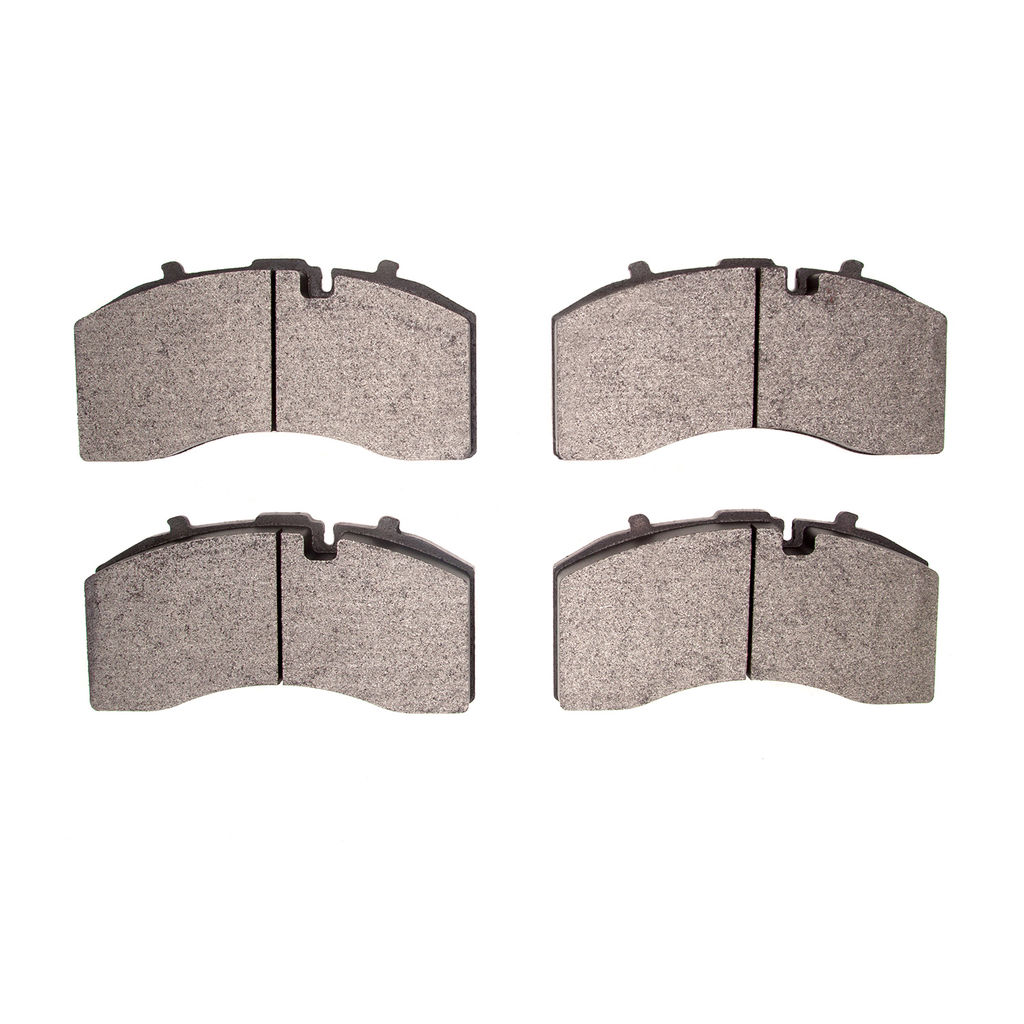 Dynamic Friction 1214-1369-00 - Heavy Duty Semi Metallic Towing Brake Pads