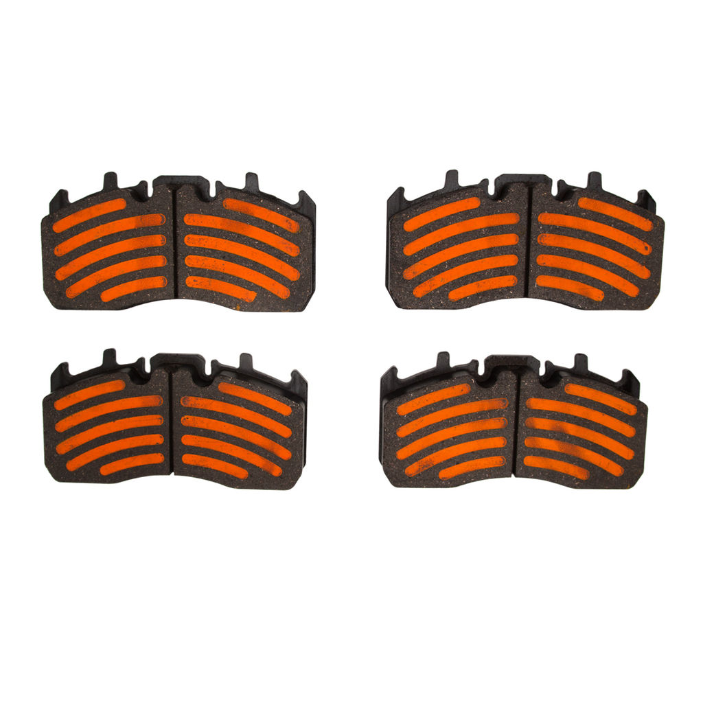 Dynamic Friction 1214-1370-00 - Heavy Duty Semi Metallic Towing Brake Pads
