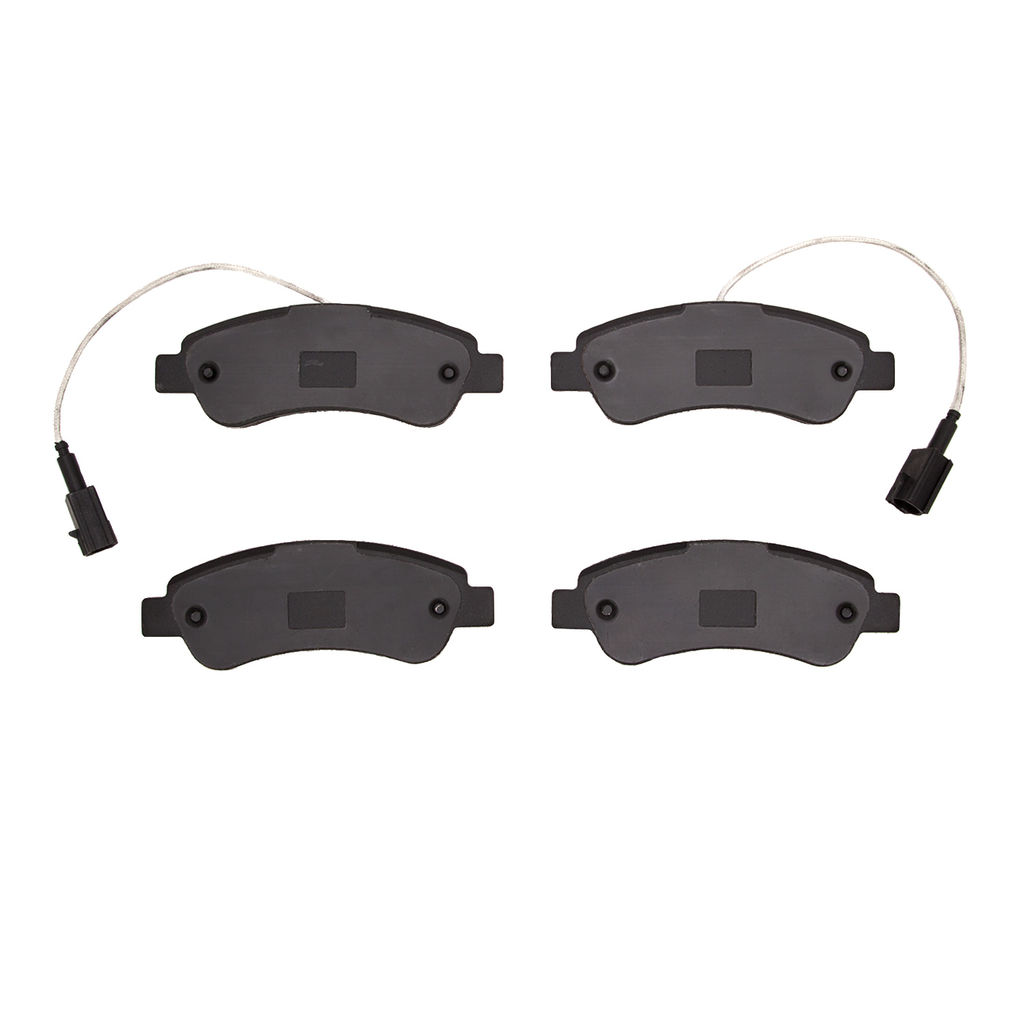 Dynamic Friction 1214-1490-00 - Heavy Duty Semi Metallic Towing Brake Pads