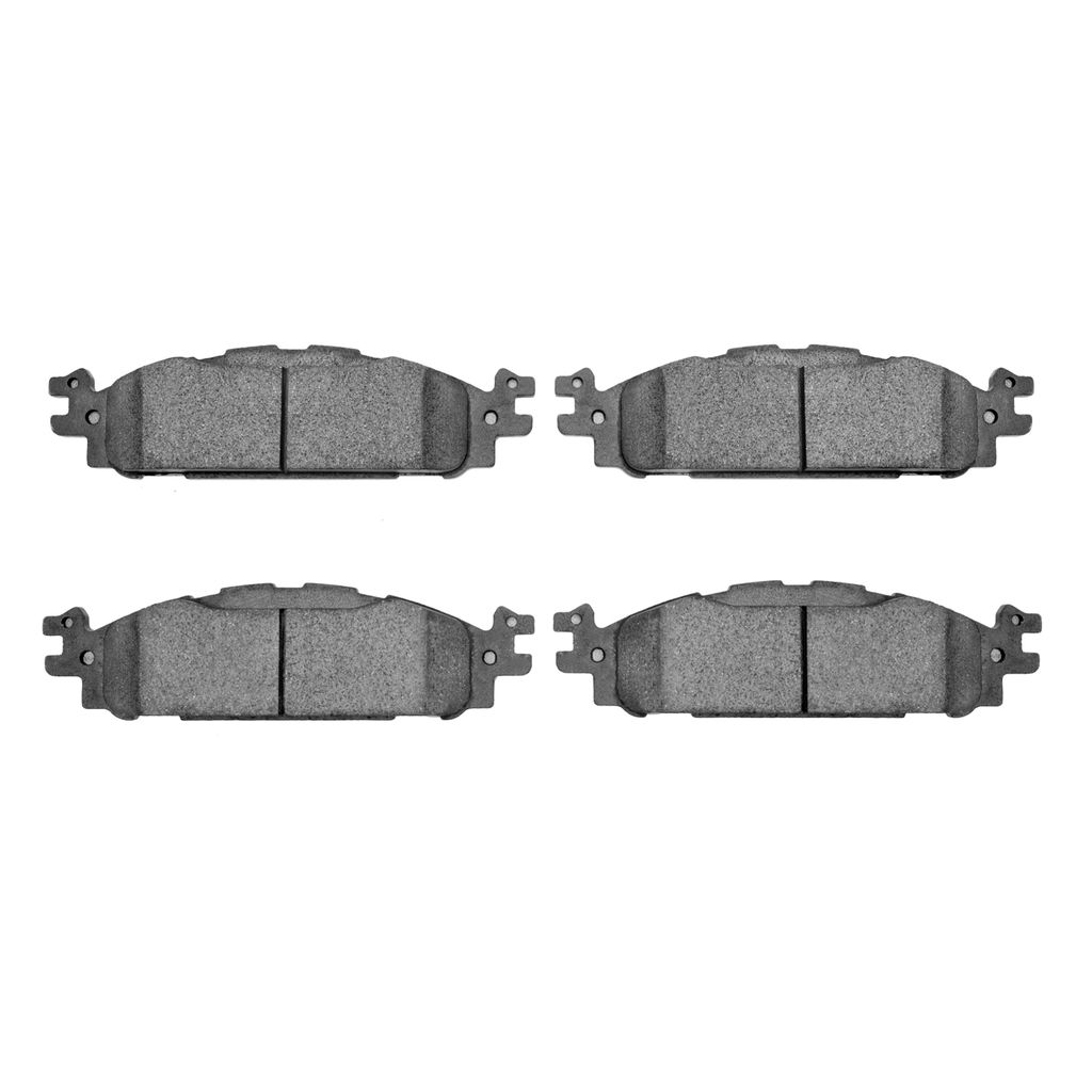 Dynamic Friction 1214-1508-00 - Heavy Duty Semi Metallic Towing Brake Pads