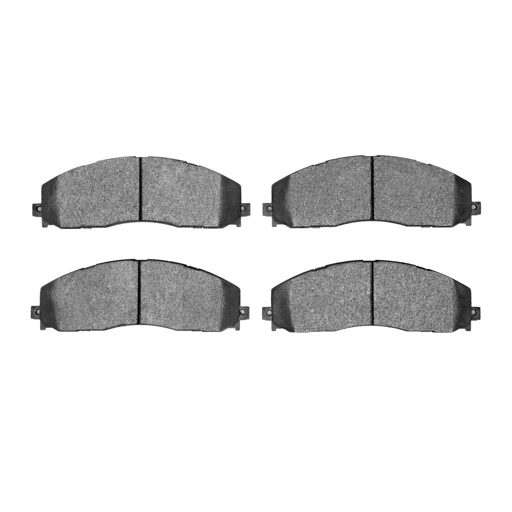 Dynamic Friction 1214-1680-00 - Heavy Duty Semi Metallic Towing Brake Pads