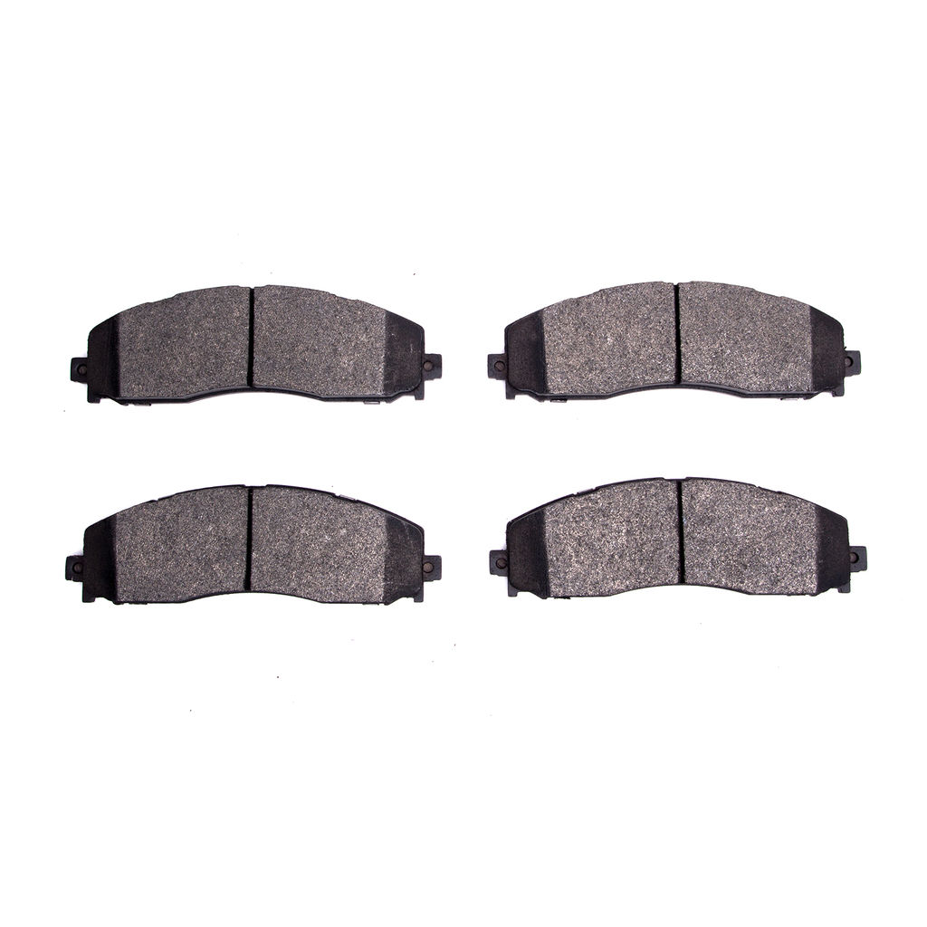 Dynamic Friction 1214-1691-00 - Heavy Duty Semi Metallic Towing Brake Pads