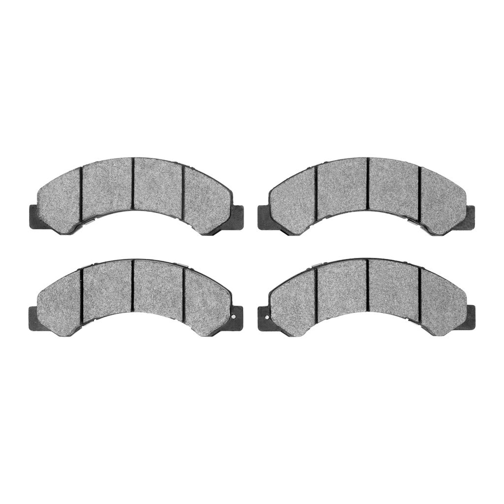 Dynamic Friction 1214-1695-00 - Heavy Duty Semi Metallic Towing Brake Pads