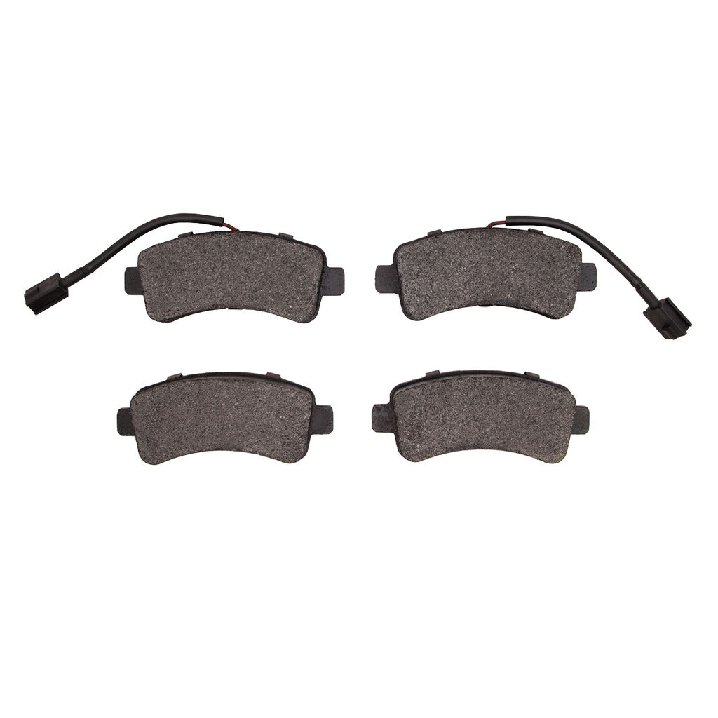 Dynamic Friction 1214-1746-00 - Heavy Duty Semi Metallic Towing Brake Pads