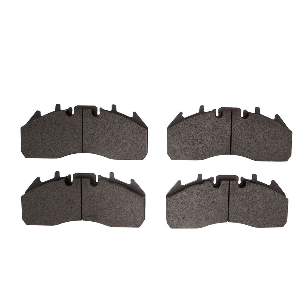 Dynamic Friction 1214-1758-00 - Heavy Duty Semi Metallic Towing Brake Pads