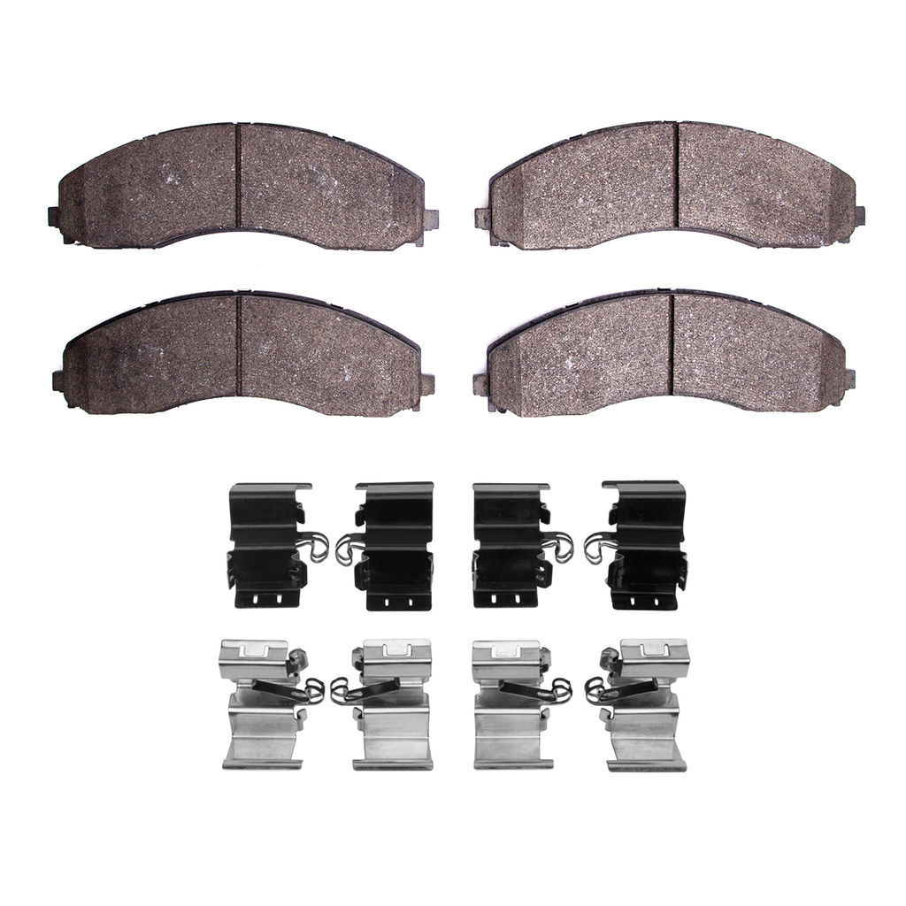 Heavy Duty Semi Metallic Towing Brake Pads With Hardware
