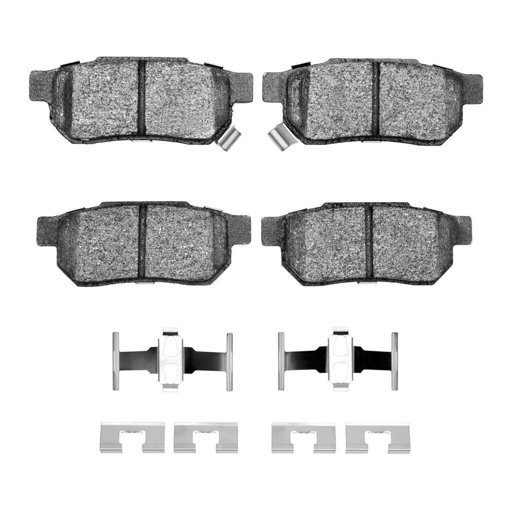 Dynamic Friction 1310-0374-01 - 3000 Ceramic Brake Pads With Hardware