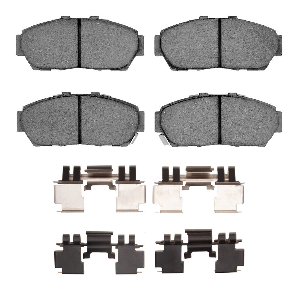 Dynamic Friction 1310-0617-01 - 3000 Ceramic Brake Pads With Hardware