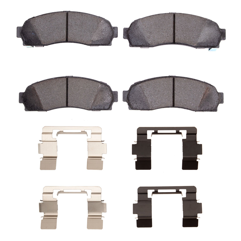 Dynamic Friction 1310-0833-01 - 3000 Ceramic Brake Pads With Hardware