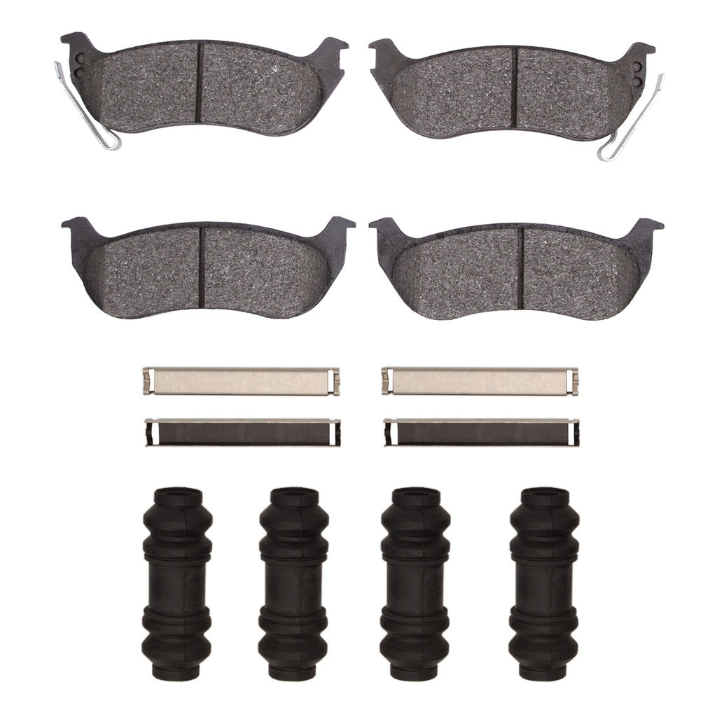 Dynamic Friction 1310-0964-02 - 3000 Ceramic Brake Pads With Hardware