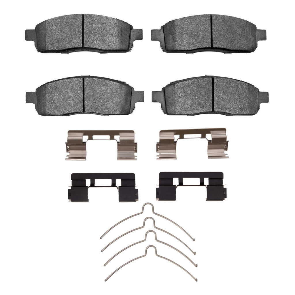 Dynamic Friction 1310-1011-01 - 3000 Ceramic Brake Pads With Hardware