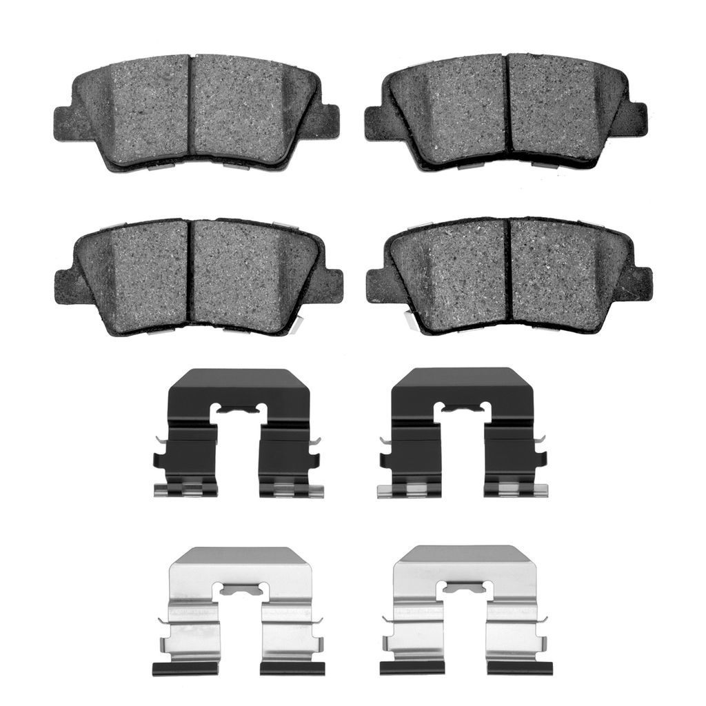 Dynamic Friction 1310-1313-01 - 3000 Ceramic Brake Pads With Hardware
