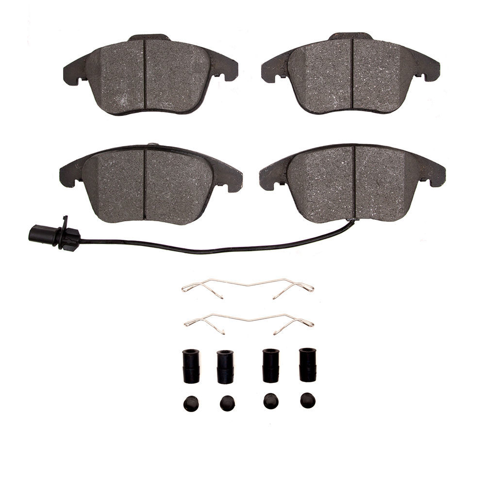 Dynamic Friction 1310-1535-02 - 3000 Ceramic Brake Pads With Hardware