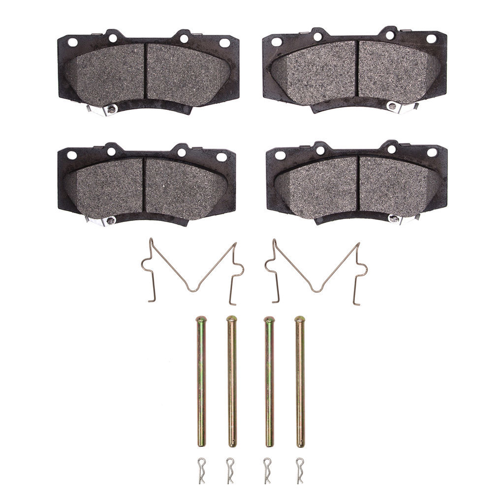 Dynamic Friction 1310-1567-01 - 3000 Ceramic Brake Pads With Hardware