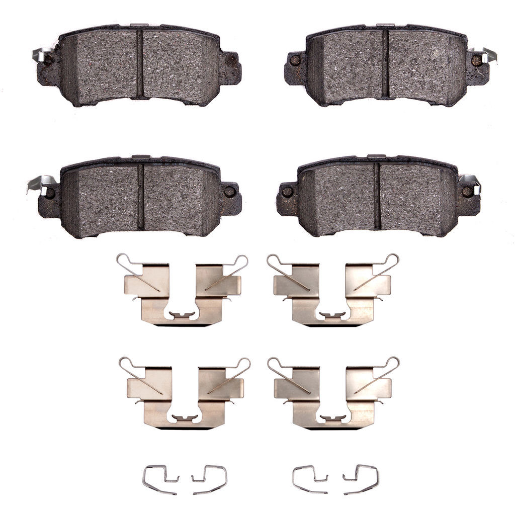 Dynamic Friction 1310-1624-01 - 3000 Ceramic Brake Pads With Hardware