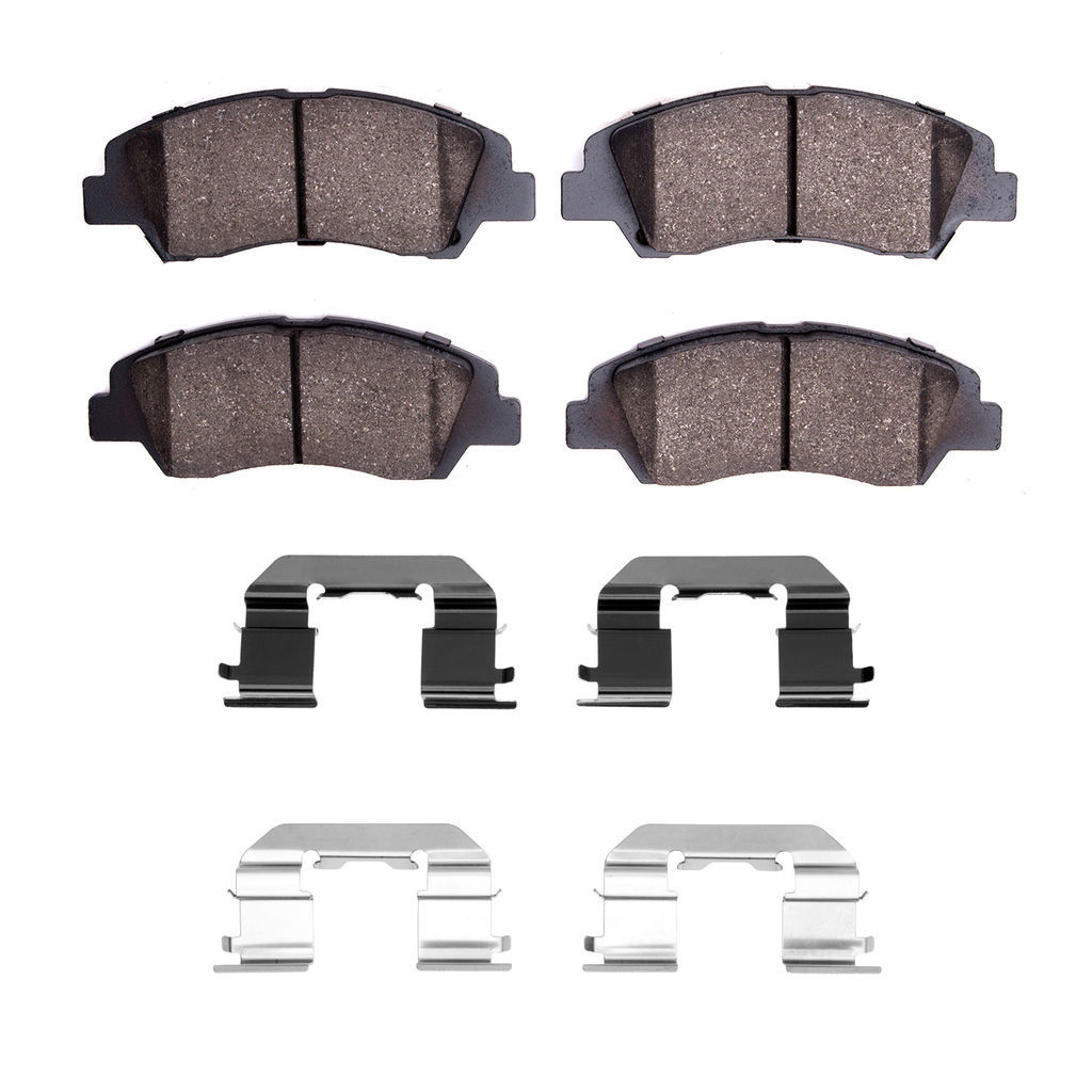 Dynamic Friction 1310-1935-01 - 3000 Ceramic Brake Pads With Hardware