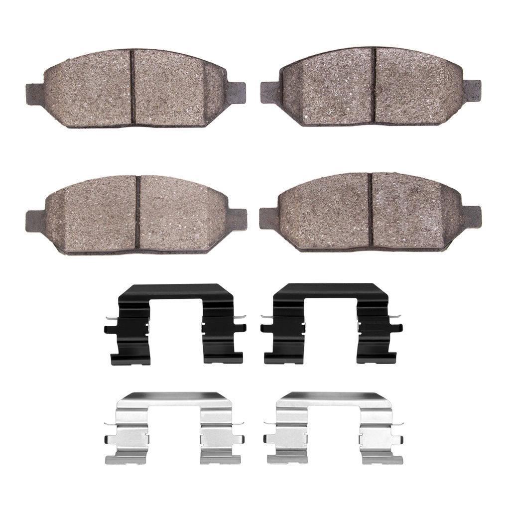 Dynamic Friction 1310-2024-01 - 3000 Ceramic Brake Pads With Hardware