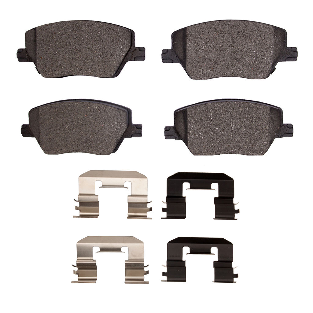 Dynamic Friction 1310-2066-01 - 3000 Ceramic Brake Pads With Hardware