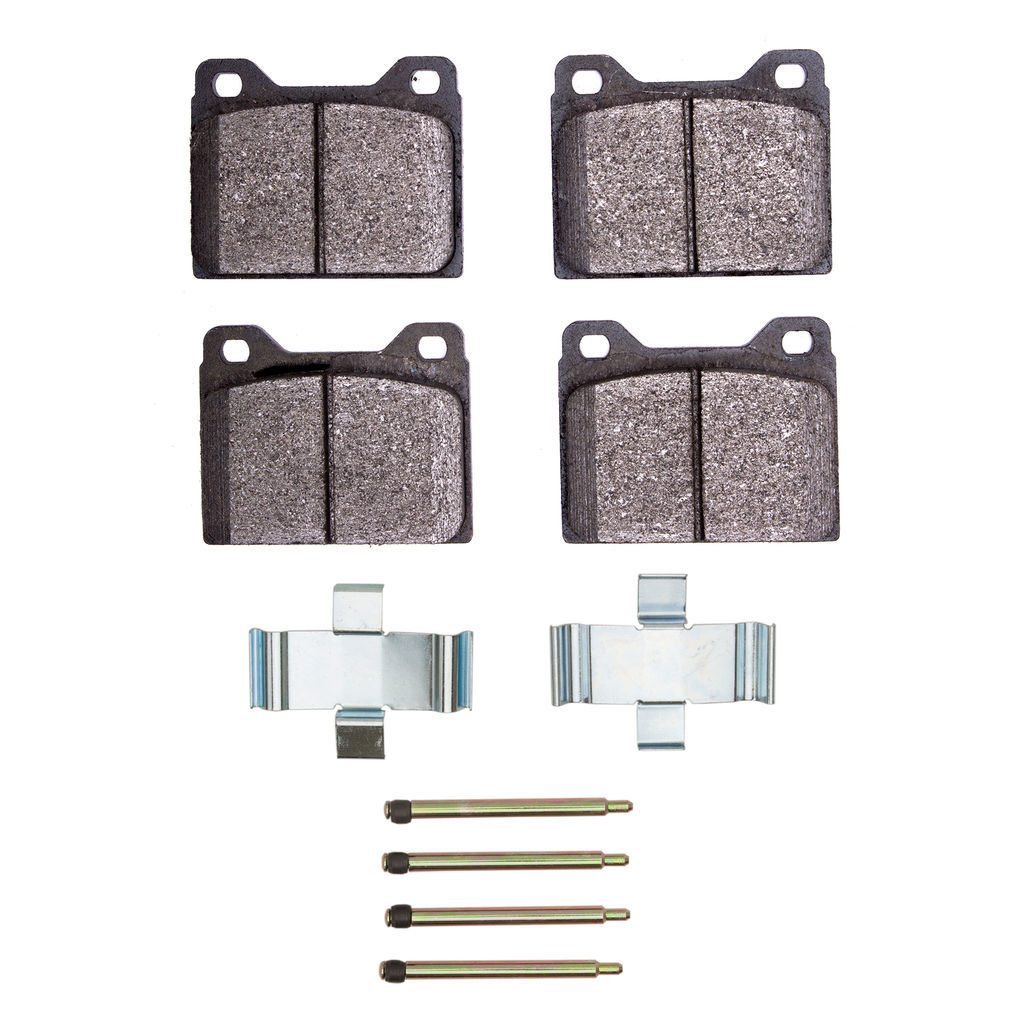 Dynamic Friction 1311-0056-01 - 3000 Semi-Metallic Brake Pads With Hardware