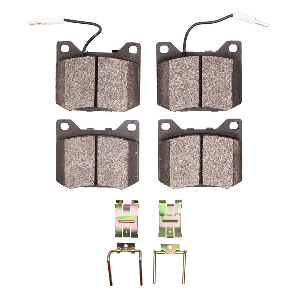 Dynamic Friction 1311-0077-01 - 3000 Semi-Metallic Brake Pads With Hardware