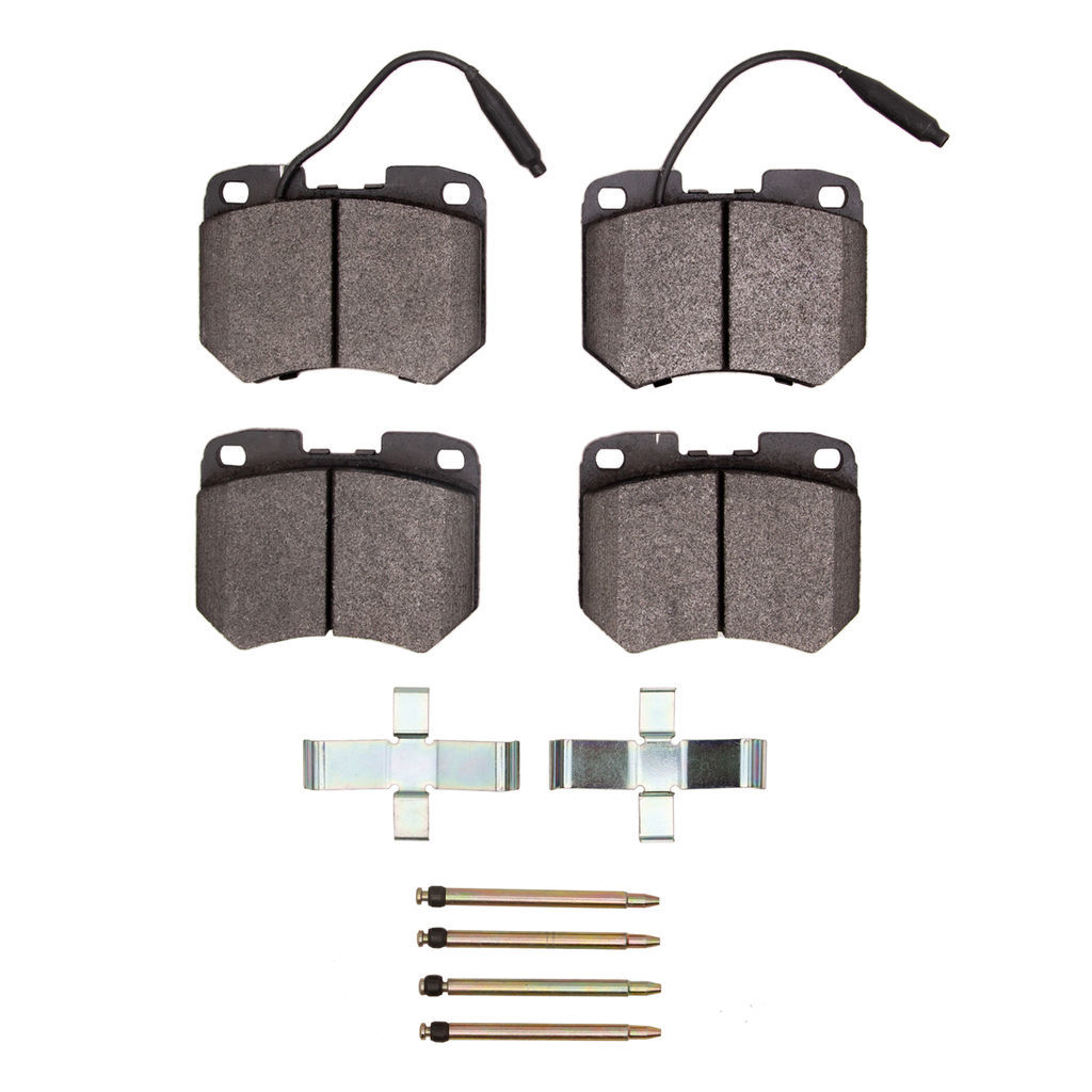 Dynamic Friction 1311-0148-01 - 3000 Semi-Metallic Brake Pads With Hardware