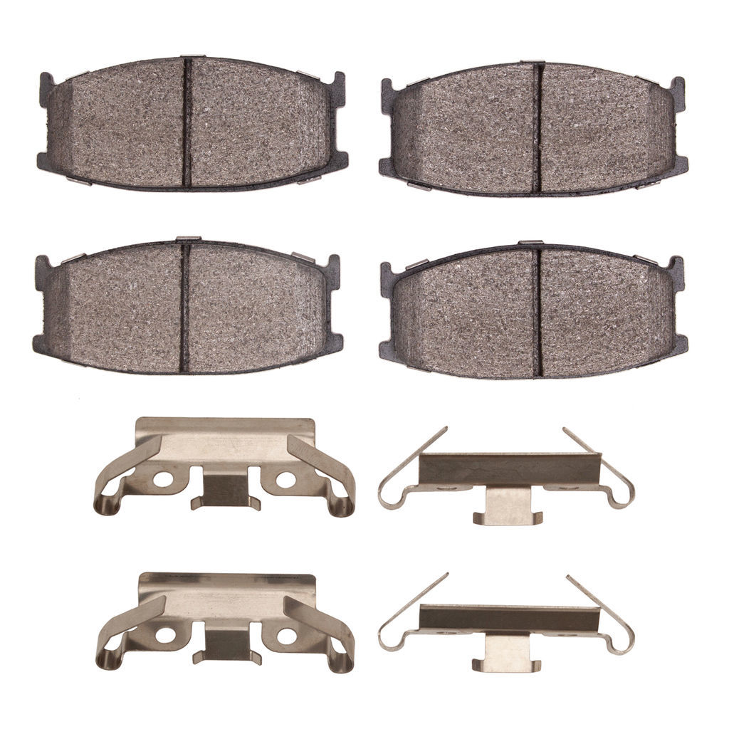 Dynamic Friction 1311-0175-01 - 3000 Semi-Metallic Brake Pads With Hardware