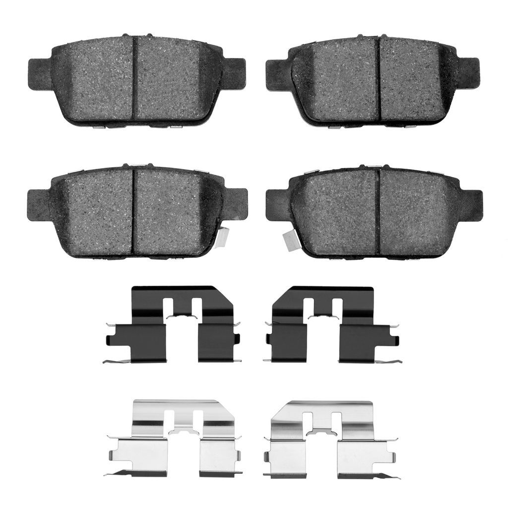 Dynamic Friction 1311-1103-01 - 3000 Semi-Metallic Brake Pads With Hardware