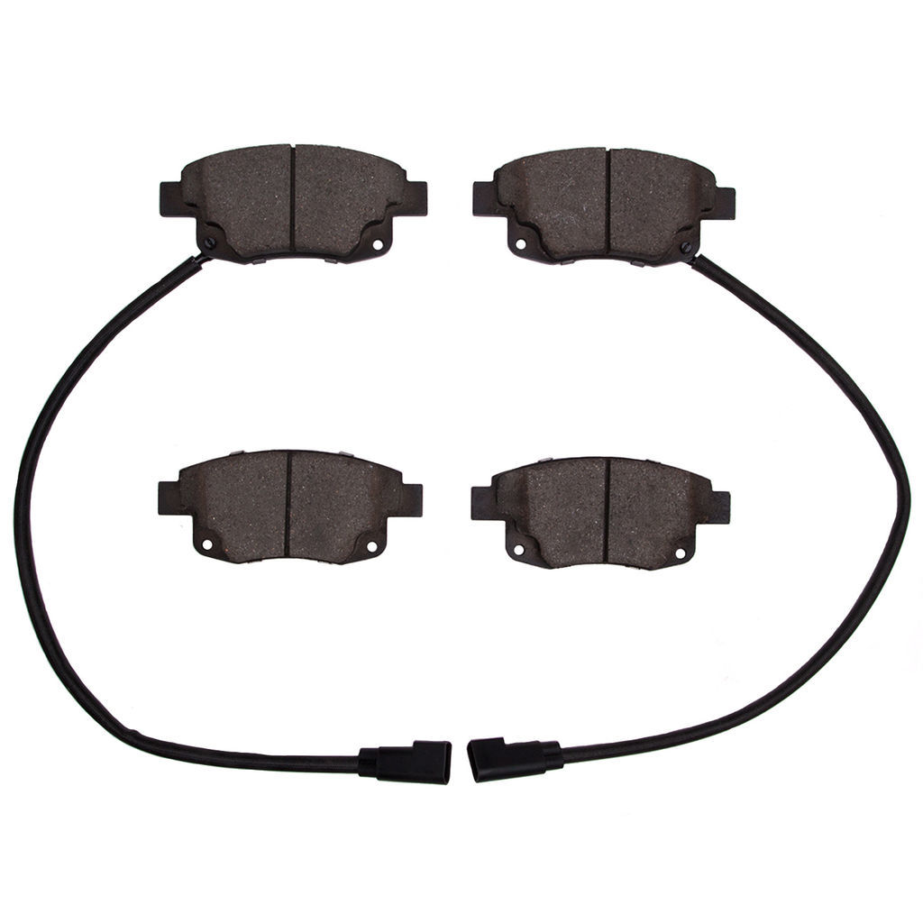 Dynamic Friction 1311-1502-00 - 3000 Semi-Metallic Brake Pads