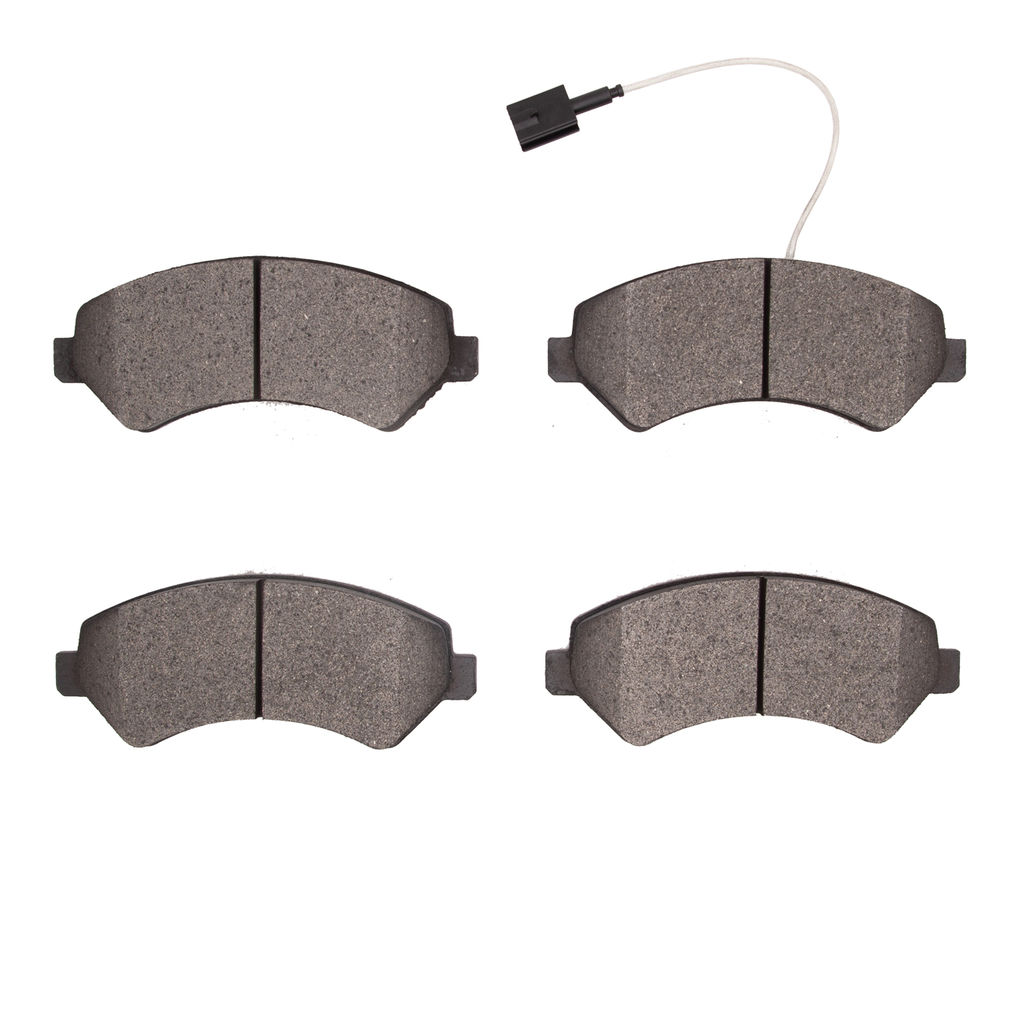Dynamic Friction 1311-1540-00 - 3000 Semi-Metallic Brake Pads