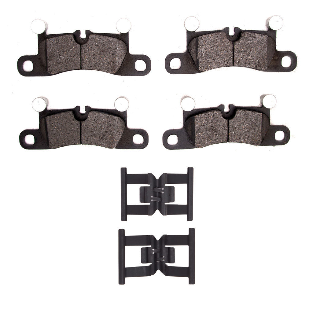 Dynamic Friction 1311-1655-01 - 3000 Semi-Metallic Brake Pads With Hardware