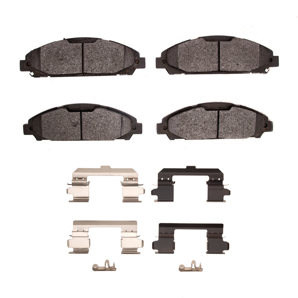 Dynamic Friction 1311-1791-01 - 3000 Semi-Metallic Brake Pads With Hardware