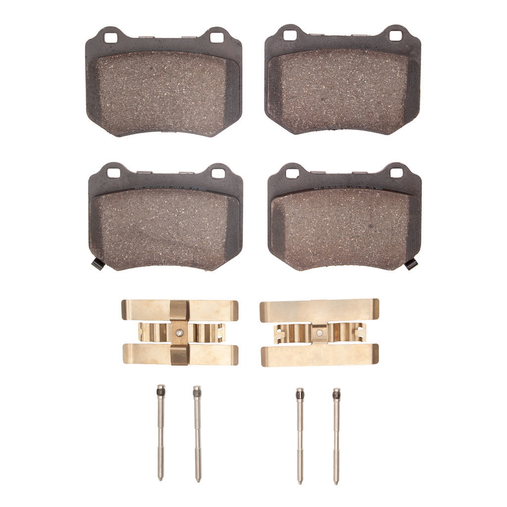 Dynamic Friction 1311-2118-01 - 3000 Semi-Metallic Brake Pads With Hardware