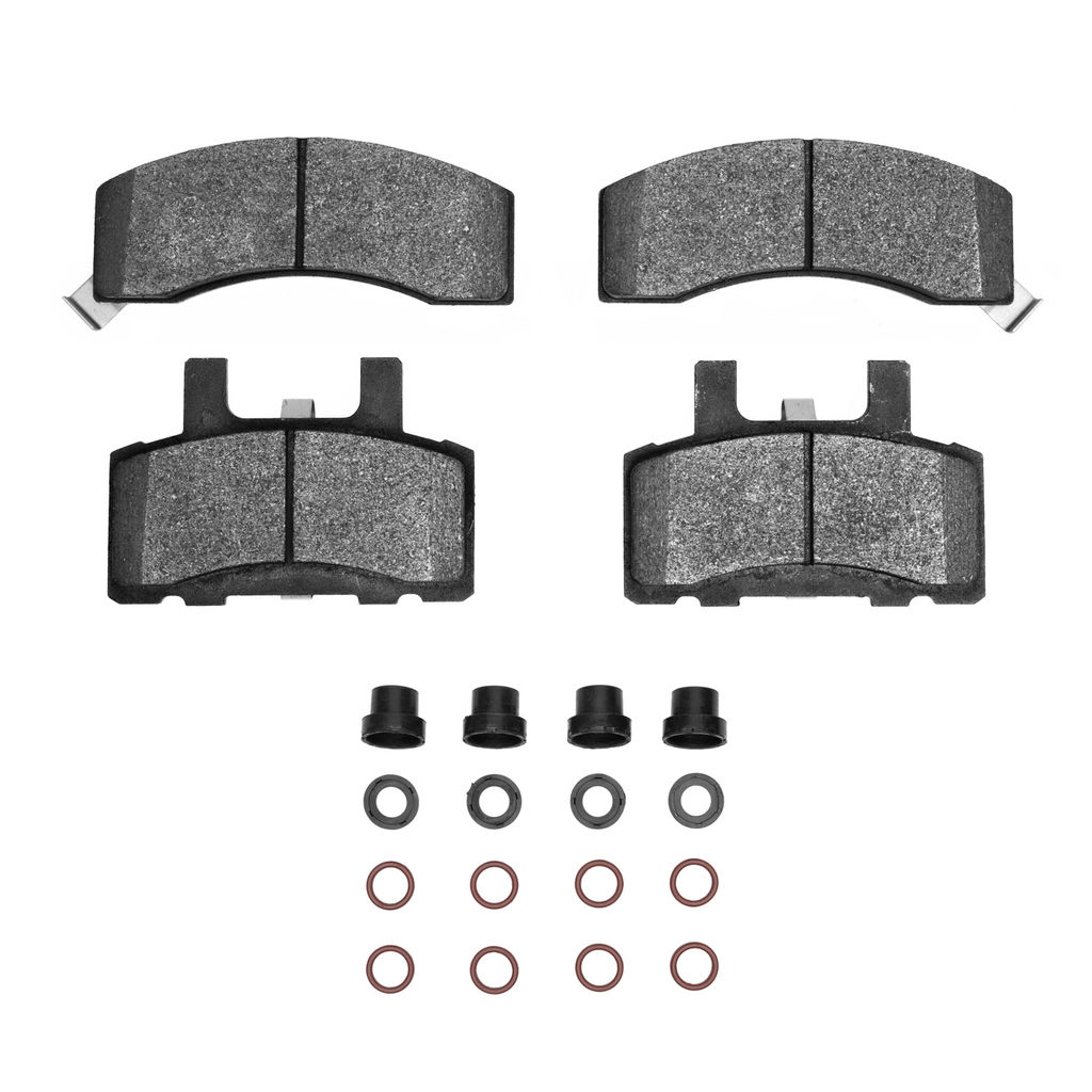 Dynamic Friction 1400-0370-01 - Ultimate Truck Duty Performance Brake Pads With Hardware