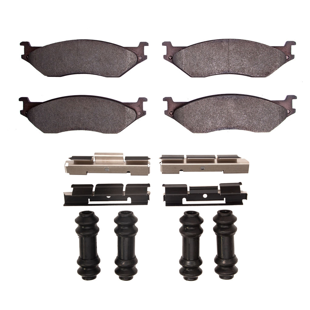 Dynamic Friction 1400-0777-01 - Ultimate Truck Duty Performance Brake Pads With Hardware