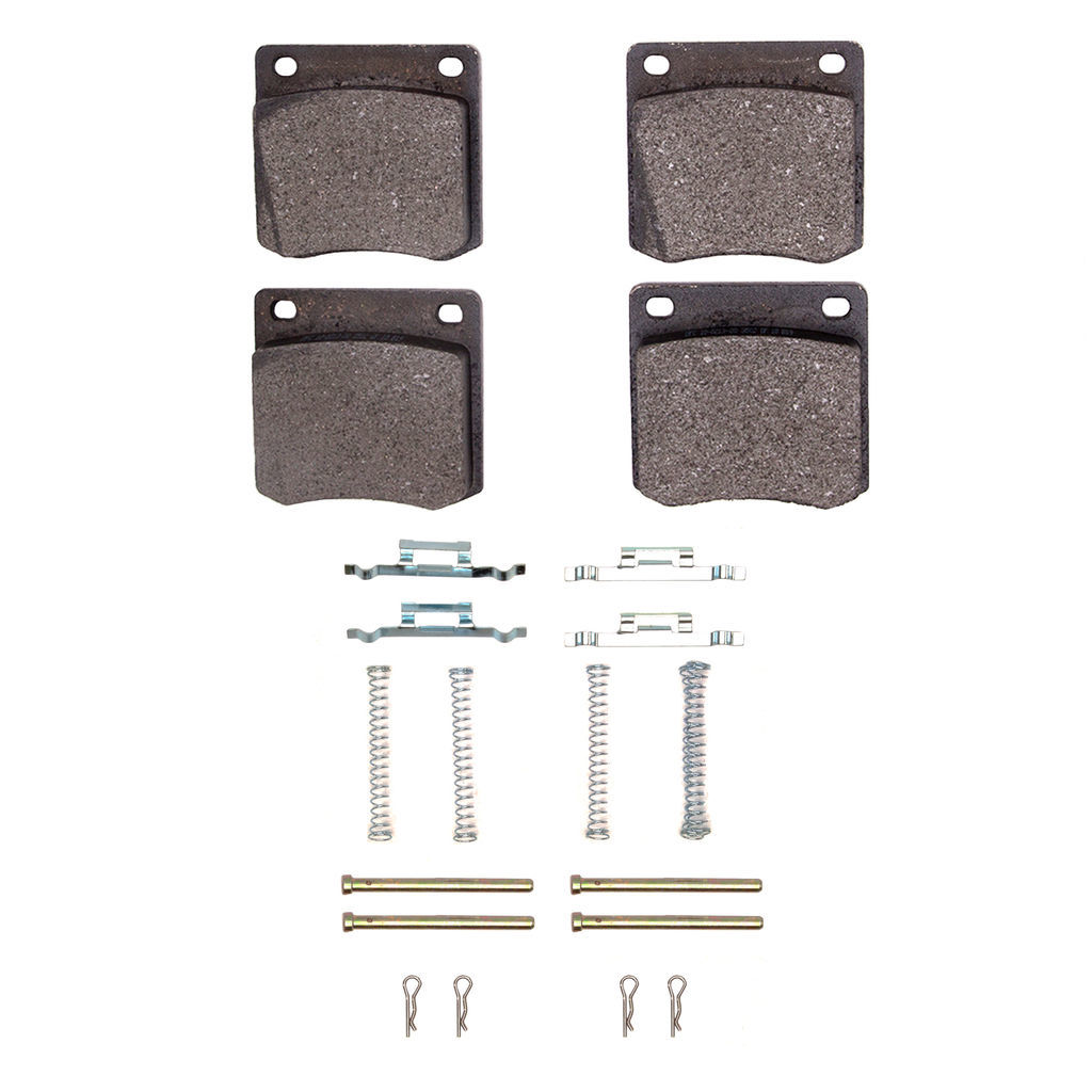 Dynamic Friction 1551-0213-01 - 5000 Advanced Semi Metallic Brake Pads With Hardware