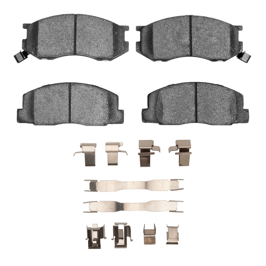 Dynamic Friction 1551-0263-01 - 5000 Advanced Ceramic Brake Pads With Hardware