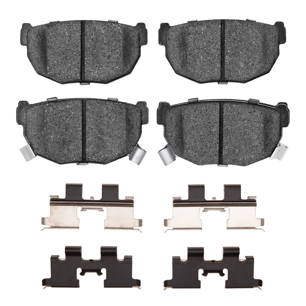Dynamic Friction 1551-0272-01 - 5000 Advanced Ceramic Brake Pads With Hardware
