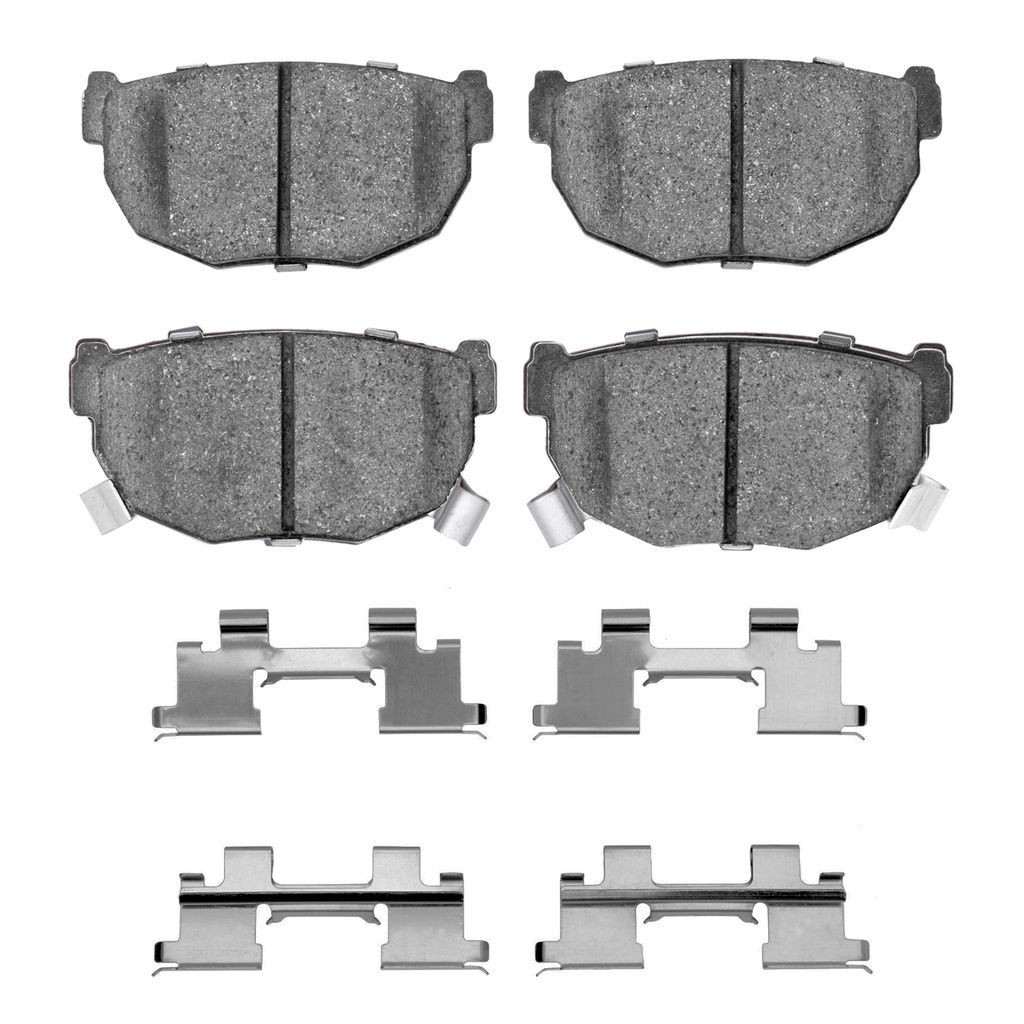 Dynamic Friction 1551-0272-03 - 5000 Advanced Ceramic Brake Pads With Hardware
