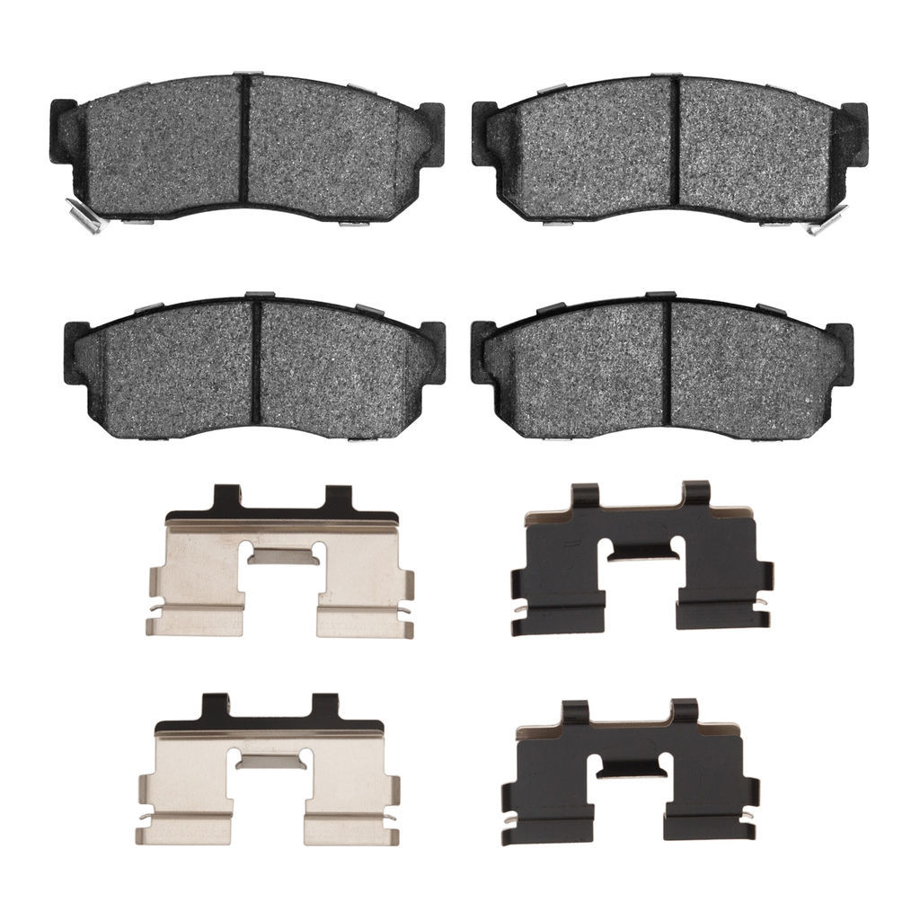Dynamic Friction 1551-0275-02 - 5000 Advanced Semi Metallic Brake Pads With Hardware