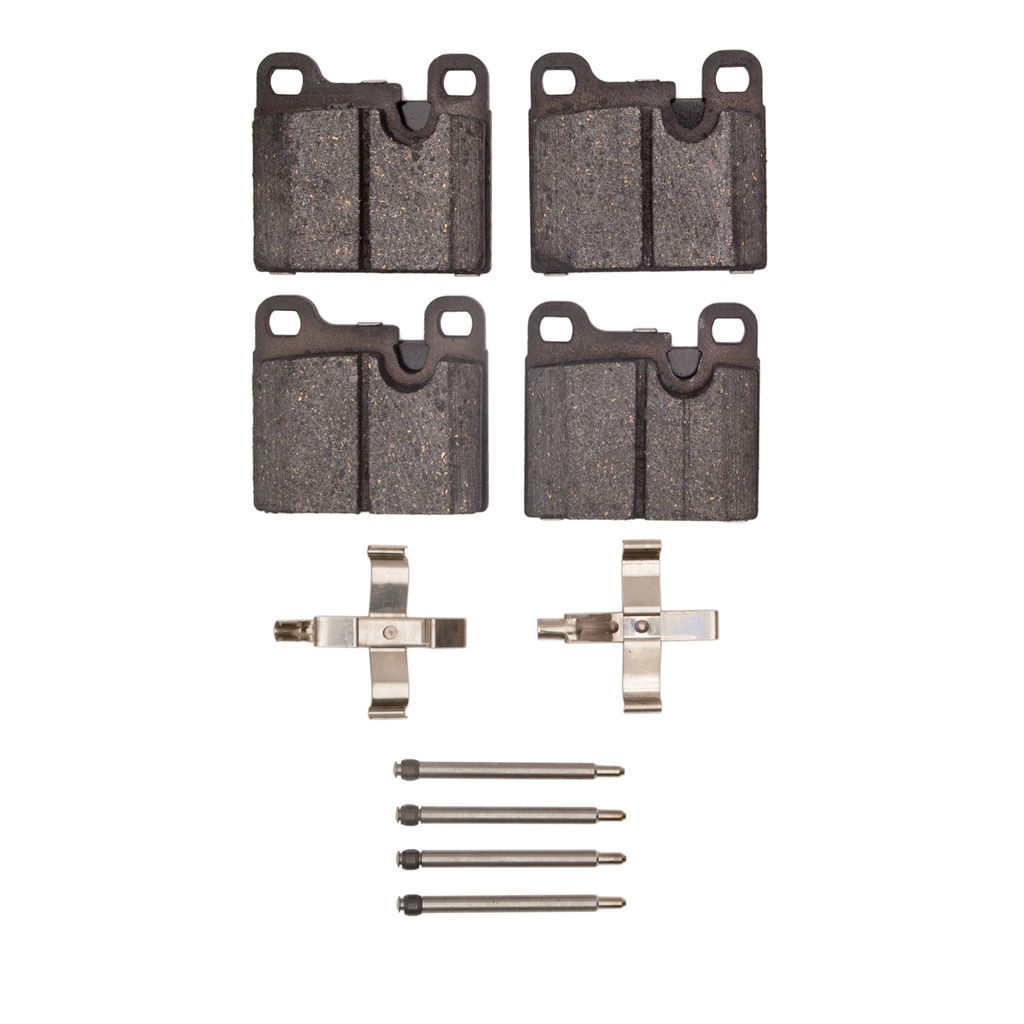 Dynamic Friction 1551-0288-01 - 5000 Advanced Low Metallic Brake Pads With Hardware
