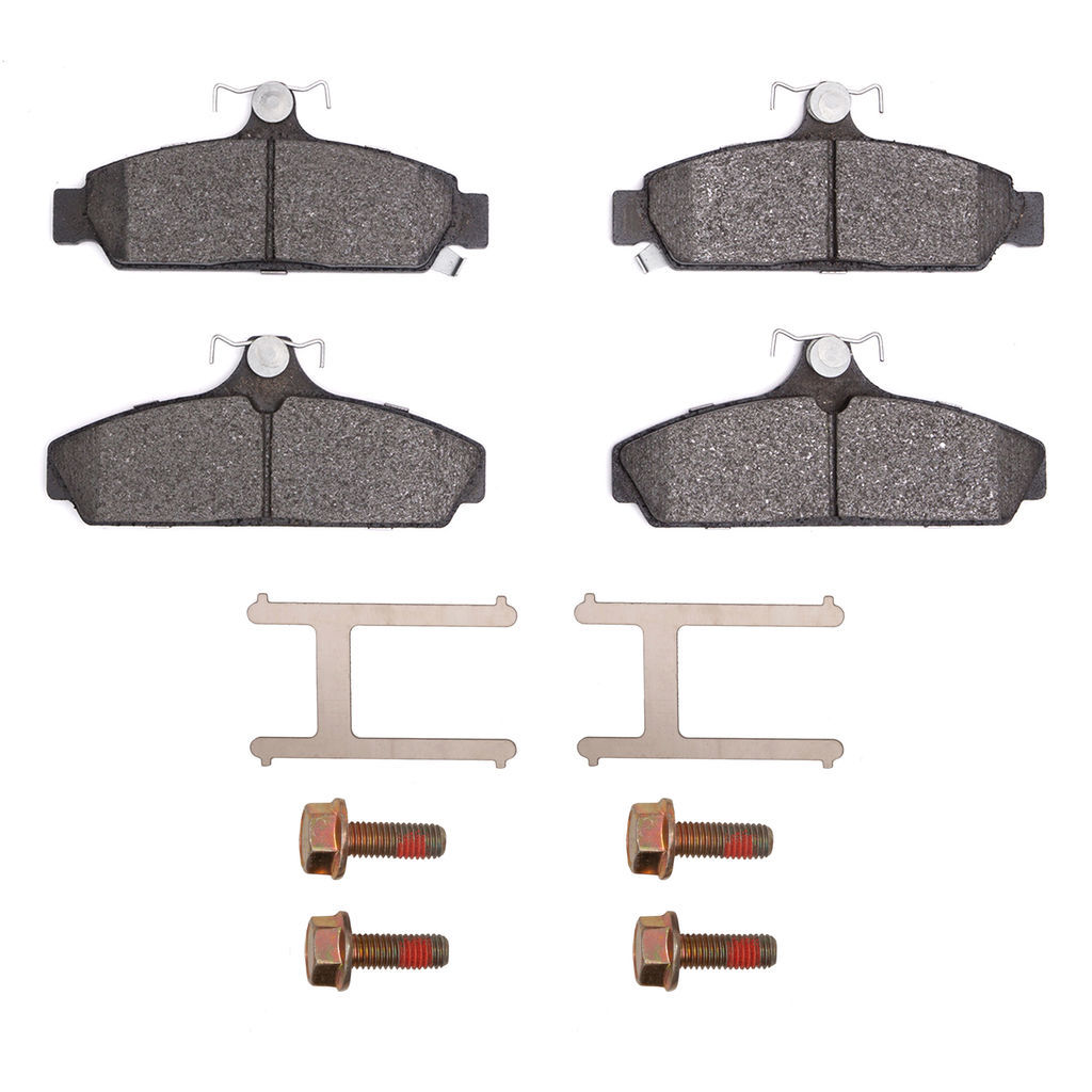 Dynamic Friction 1551-0294-01 - 5000 Advanced Semi Metallic Brake Pads With Hardware
