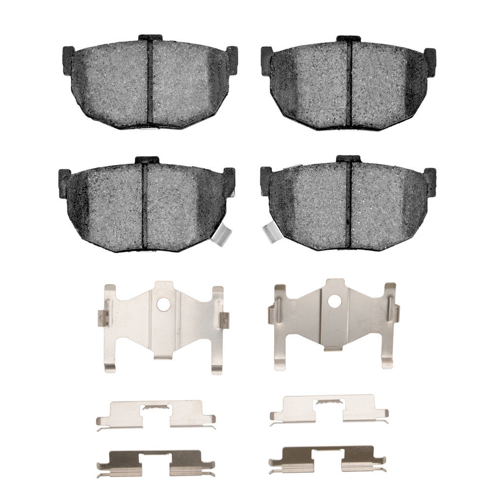 Dynamic Friction 1551-0323-02 - 5000 Advanced Ceramic Brake Pads With Hardware