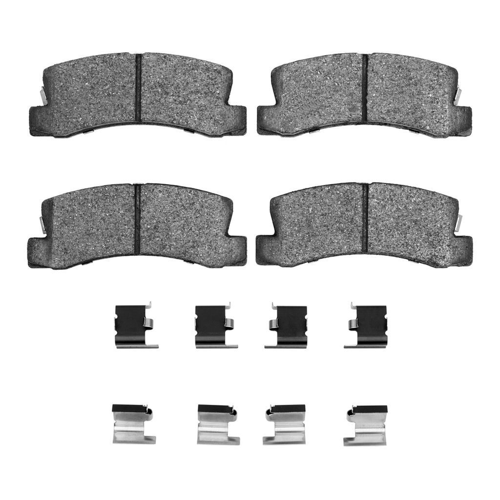 Dynamic Friction 1551-0352-01 - 5000 Advanced Ceramic Brake Pads With Hardware